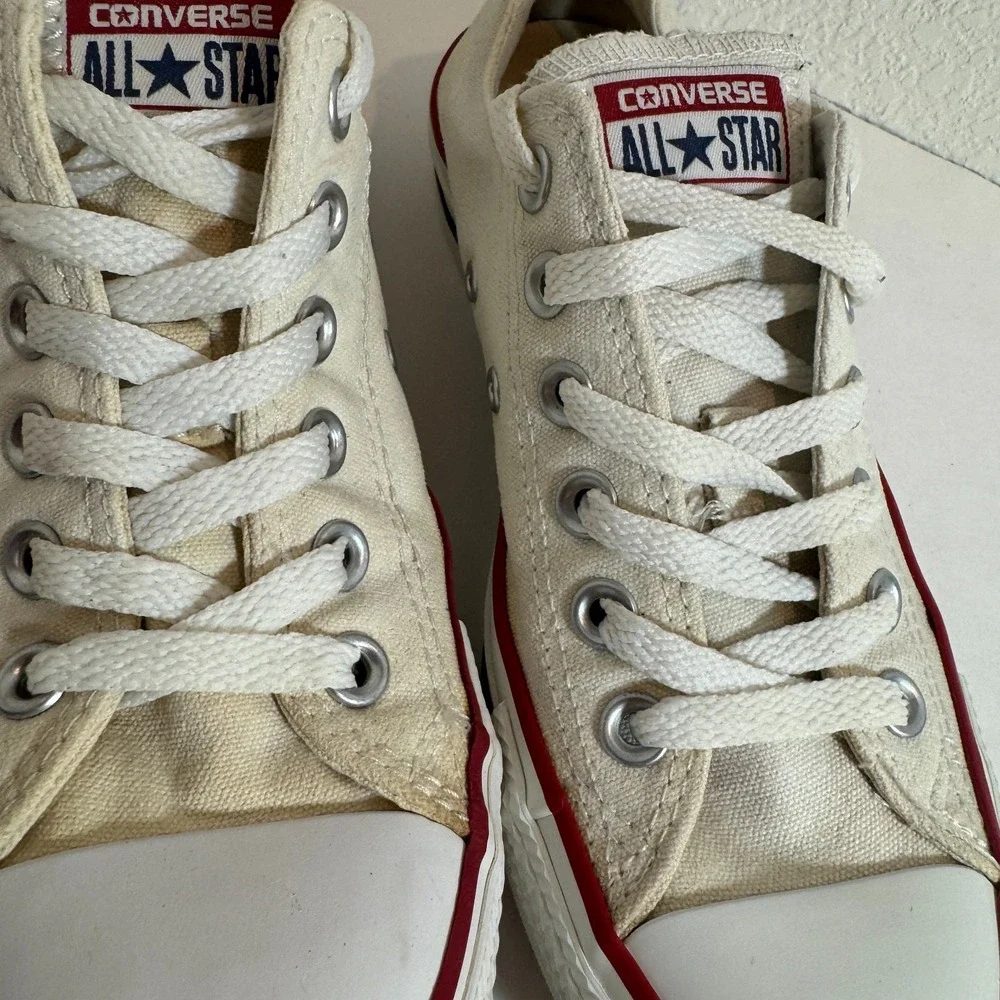 Convers All Star Sneakers Men Size 5 Women‎ 7 White Used